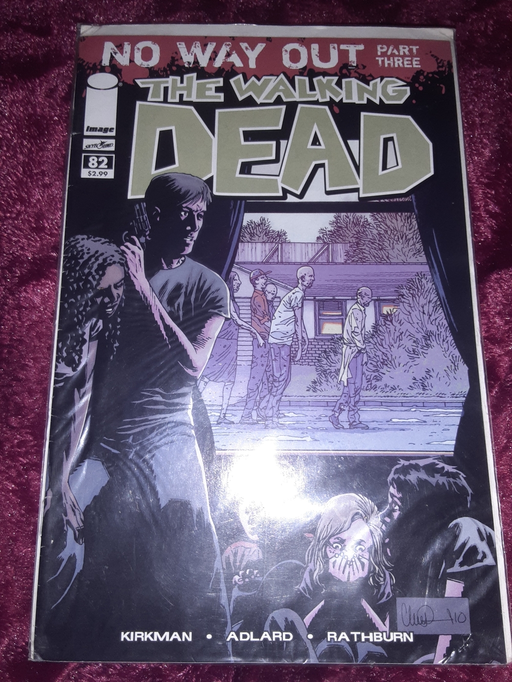 The Walking Dead #82 Comic Book - Black Cover
